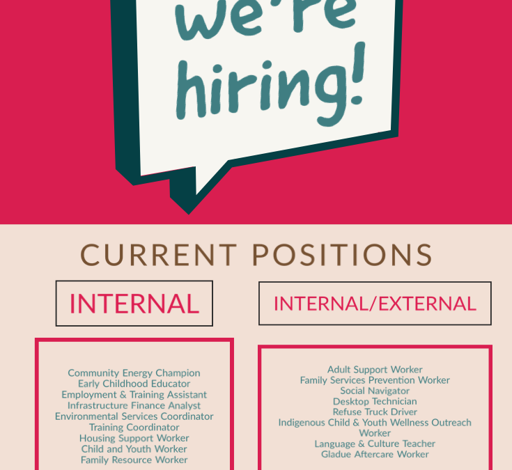 We’re Hiring!
