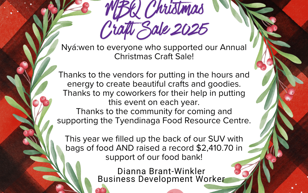 Record Year for MBQ Christmas Craft Sale
