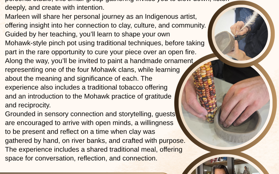 First People’s Pots: Experiencial Tourism