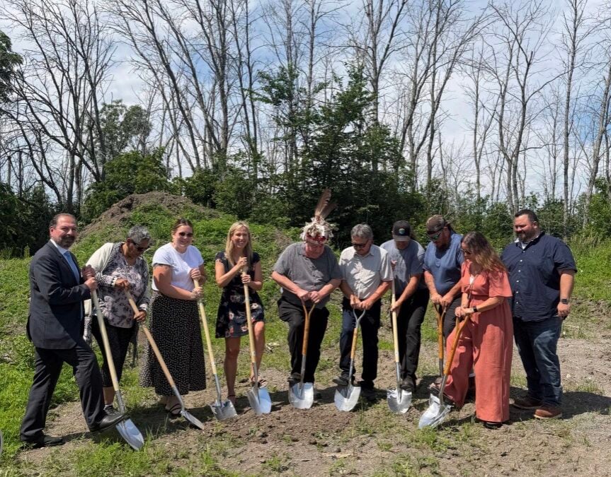 New Triplex Development Breaks Ground in Tyendinaga Mohawk Territory