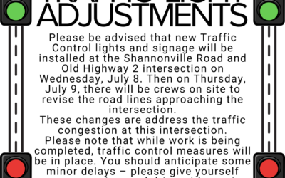 Traffic Light Adjustments – Shannonville