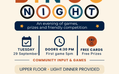 Four Pillars BINGO Night