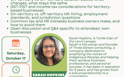 Taxation and Your On-Territory Business – October 17, 2026